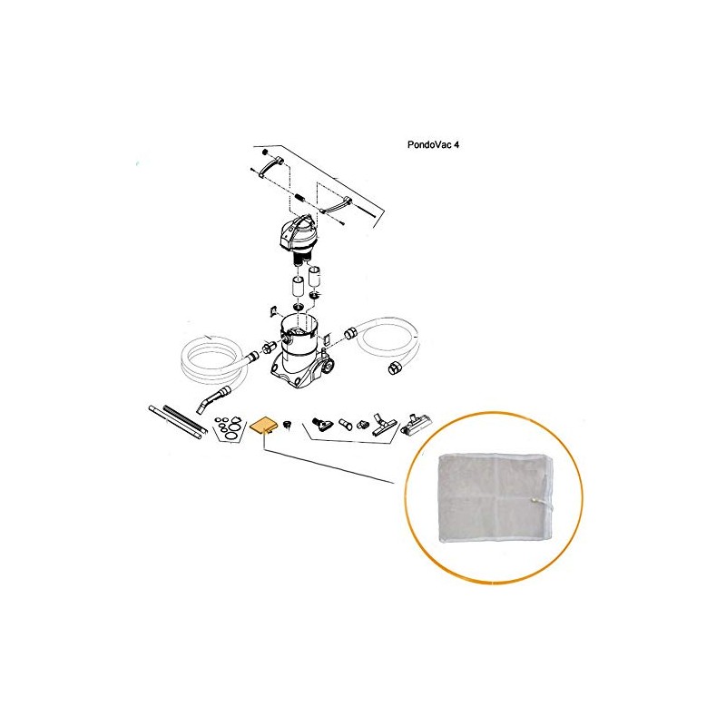 Oase PondoVac Replacement Dirt Trapper Bag 3/4
