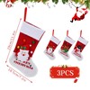 dellyy Christmas Stocking for Filling, Large Christmas Stockings, Set of