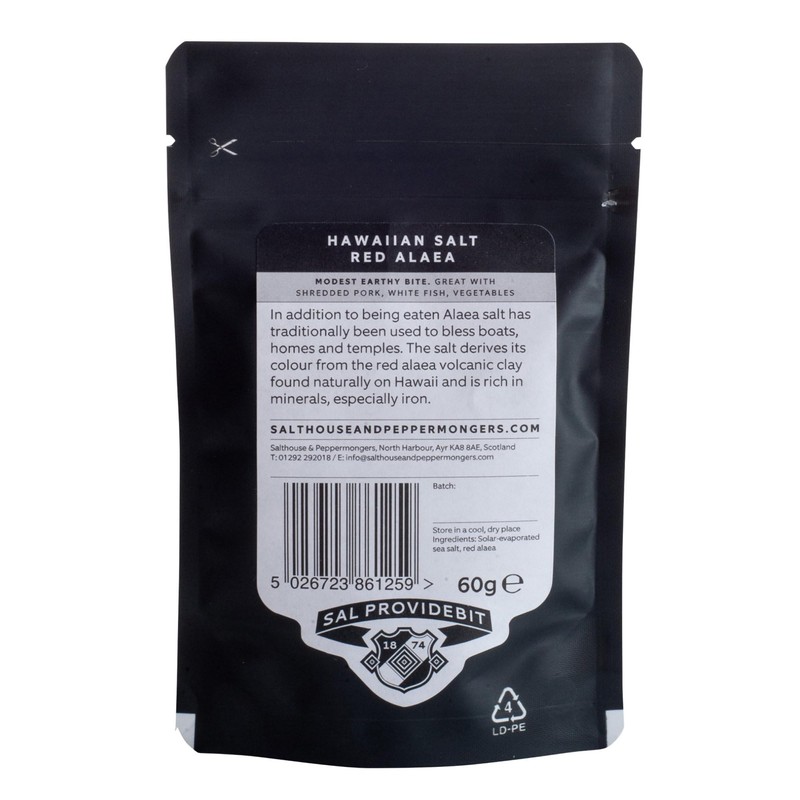 Hawaiian Red Alaea Gourmet Sea Salt 60g