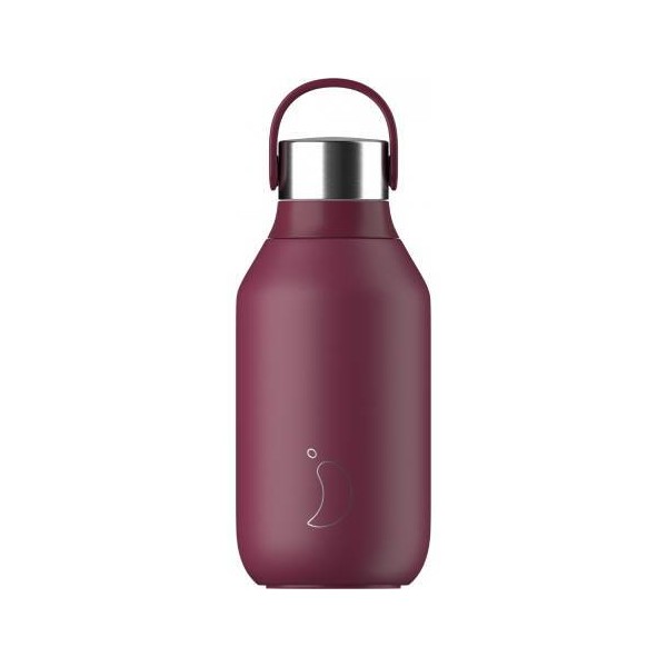 Chilly's Series 2 Plum Red Bottle, 350ml