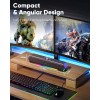LENRUE G11 Computer Speakers for Desktop, Touch Lights PC Speakers