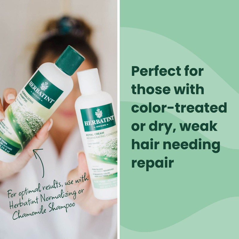 Herbatint Royal Cream Conditioner - With Aloe Vera, Jojoba Oil