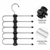 Space-Saving Pants Hangers for Closet Organization – Non-Slip Multi-Layer Rack