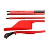 Milageto Telescopic Gutter Cleaning Tool Leaf Grabber Scoop Professional Multifunctional
