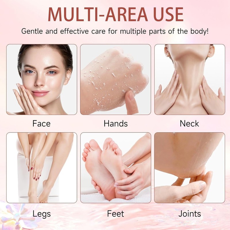 Cleansing Exfoliating Gel, Gentle Face & Body Peeling (1 Pcs)
