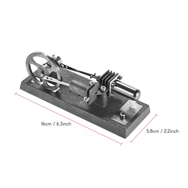 STARPOWER Mini Hot Air Stirling Engine Model DIY Kit Experiment