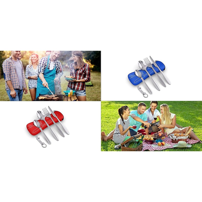 Bramble - 5 Pcs Premium Stainless Steel Portable Cutlery Set