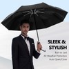 ZOMAKE Automatic Open Close Folding Umbrella- 3 Seconds Shape Memory
