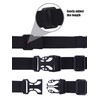JOVITEC 2 Pieces Race Number Belt with 6 Gel Loops