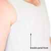 Tranz* Forms Sleeveless Chest Binder White FTM Binder with Double