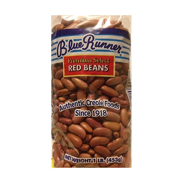 Blue Runner Premium Select Red Beans (6 Pack of 16 Ounce Bags-Dry Beans)