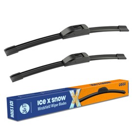 24"+17" Wiper Blades Replacement for Dodge Caliber 2012-2007 Toyota RAV4 2012-2006 Prius 2003-2001 Avalon 2004-2000 Lexus LS460/LS600h 2017-2008 Automative Windshield Wiper Blades U/J Hook
