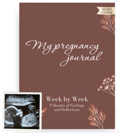 HuBorns - My Pregnancy Journal to Capture Every Moment Week by Week with Space for Photos and Ultrasounds, Pregnancy Diary to Keep the Most Special Memories, Maternity Journal to Prepare for Birth