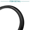 ACROPIX 73.1 mm to 63.4mm Universal Hub Centric Rings Black