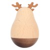Deer Wobbler Cute Exquisite Sturdy Durable Wood Decorative Eye Catching