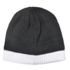 Cappello Cuffia Jacquard Baby con Scritta Juventus, Logo Applicato in