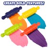 READY 2 LEARN Paint & Dough Texture Rollers - Set