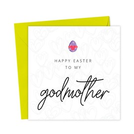 Happy Easter to my Godmother Card | Cute Cards for Godparent