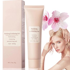 Purifying Exfoliating Gel,Jel/ly Cleanser Face Wash,Soothes and Purifies Facial Skin,Facial Exfoliator Cleanser,Body Exfoliator Scrub,Gentle Exfoliator Face,for All Skin Types,Exfoliating Toner