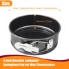 Sihuuu Cheesecake Pan, Springform Pan Set,4/7/8/9 inch Nonstick Leakproof Springform