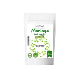 Kovafood Moringa Leaf Powder Non GMO, Organic, 100% Raw, Pure & Natural Leaves only. No Stems - 1lb