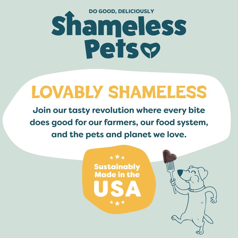 Shameless Pets Soft-Baked Dog Treats, Bananas for Bacon - Natural