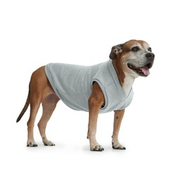 ESPAWDA Casual Stretch Comfort Cotton Dog Sweatshirt Sweater Vest for Small Dogs, Medium Dogs, Big Dogs (X-Small, Coyote Grey)