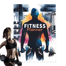 Workout Journal | Workout Notebook | Exercise Notebook Daily Health Tracker for Personal Progress Gym Home Bodybuilding Women Men