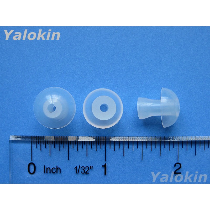 For Walker's 10 Large Soft Replacement Mushroom Eartips Domes for