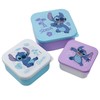 Stitch Nesting Snack Boxes Set of 3
