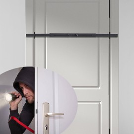 Dooricade Security Door Bar (Black - Heavy Duty) Use as Door Security Bar -Door Reinforcement Lock,Protect The Security of The Entire Dooricade. Fits Doors 30"-39" Doorricade - Safe Room