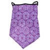 Earbags NG0001 Multifunctional Neck Warmer Circles Purple