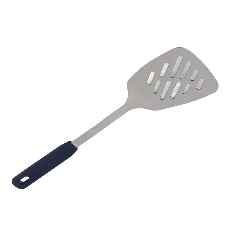 Cooking Spoon Rustproof Smoothly 304 Stainless Steel Spatula Skid Resistant