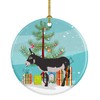 Caroline's Treasures American Mammoth Jack Donkey Christmas Ceramic Ornament, 3
