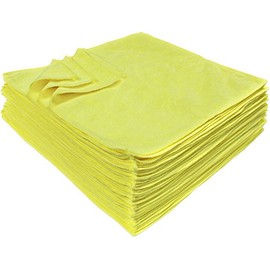 Eurow Microfiber Premium 16in x 16in 350 GSM Cleaning Towels 36-Pack