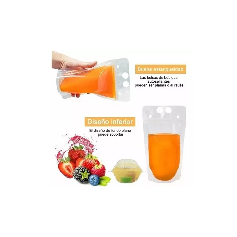 utensilios camping/utensilios cocina para acampar 100 Pcs Bolsa De Bebida