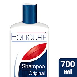 Folicuré Shampoo Original control caída con FolisacáridosTM, Pantenol y Biotina 700 ml