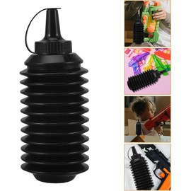 Voarge 1 Piece Ball Sub Pack Bottle 600ml Plastic Water Foldable Ammo Bottle Gel Ball Game Water Storage Holder Blaster Container
