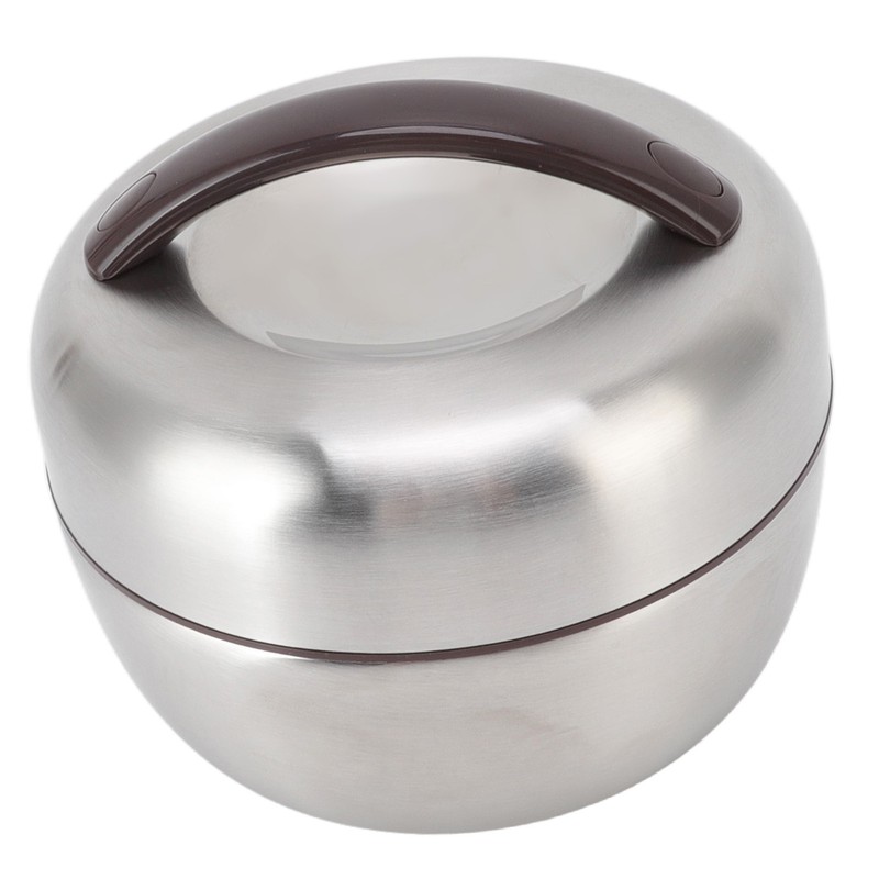 0.8L Vacuum Insulated Lunch Box 304 Stainless Steel Leakproof Portable