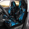 Jodoolang Blue Camoflage Tree Car Seat Covers, Universal Breathable Washable