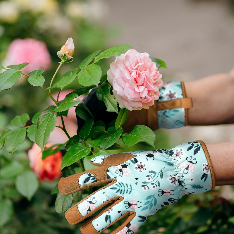 Pleneal Gardening Gloves for Women, Garden Gloves Protective Working Gloves
