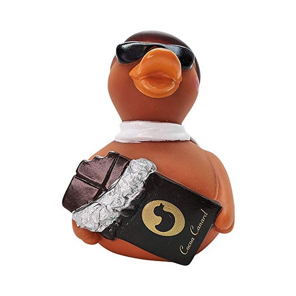 Cocoa Canard Chocolate Lover's Duck - Premium Bath Toy Collectible