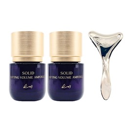 [Latest Award] KOY Ko Hyun-jung Solid Lifting Volume Protein Ampoule 35ml 2 x + Gua Sha / [최신상] KOY 코이 고현정 솔리드 리프팅 볼륨 단백질 앰플 35ml 2개+괄사