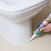 Akfix 100E Silicone Caulk Clear (12x10.1 fl.oz.)- 100% Silicone Sealant