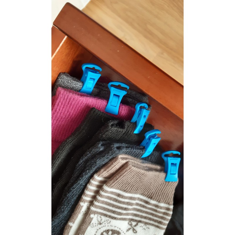 Alcrea® Sock clips for washing machines and tumble dryers with