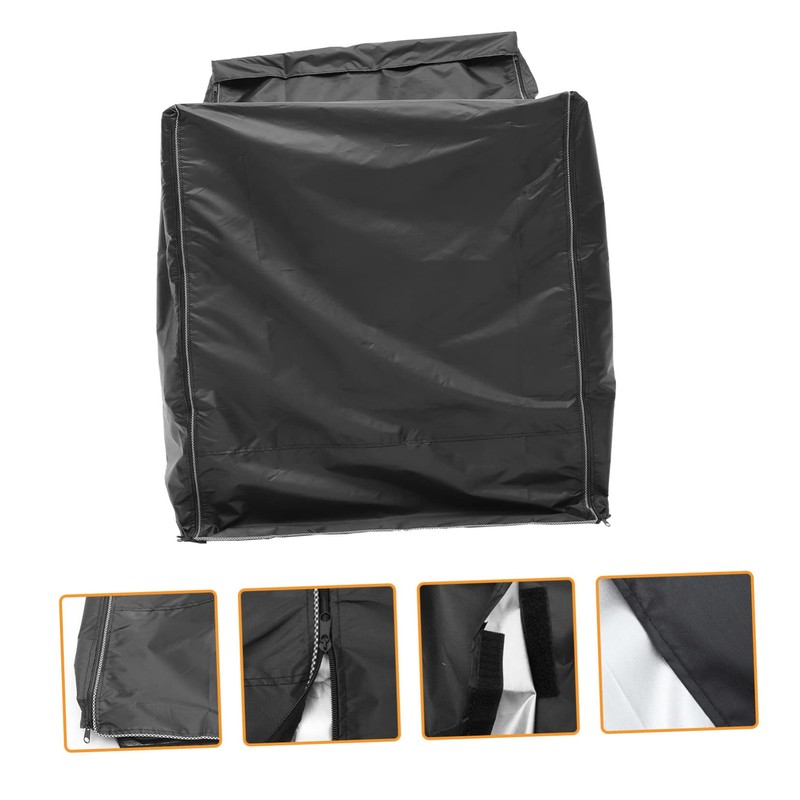 Gadpiparty Washing Machine Cover Protective Sunscreen Dust Cover for Washer