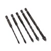 Twist Drill Set Wall Triangular Drill Bits 4MM 5MM 6MM