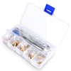 Comgrow 25PCS MK8 Ender 3 V2 Nozzles 0.4MM, 3D Printer