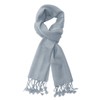 Peach Couture Unisex Best Solid Cashmere Warm & Luxurious Scarves