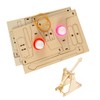 Laroal Wooden Trebuchet Catapult Kit 2-Pack - Stem Building Project
